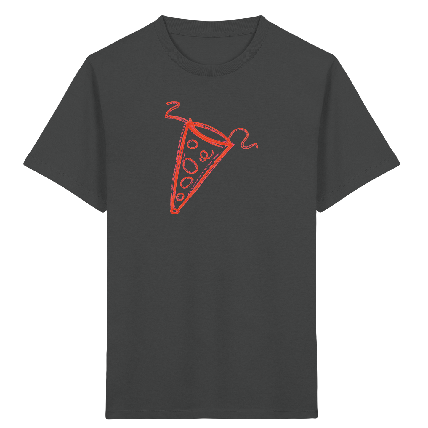 Orange Kringel Schultüte Shirt - Kinder Bio T-Shirt