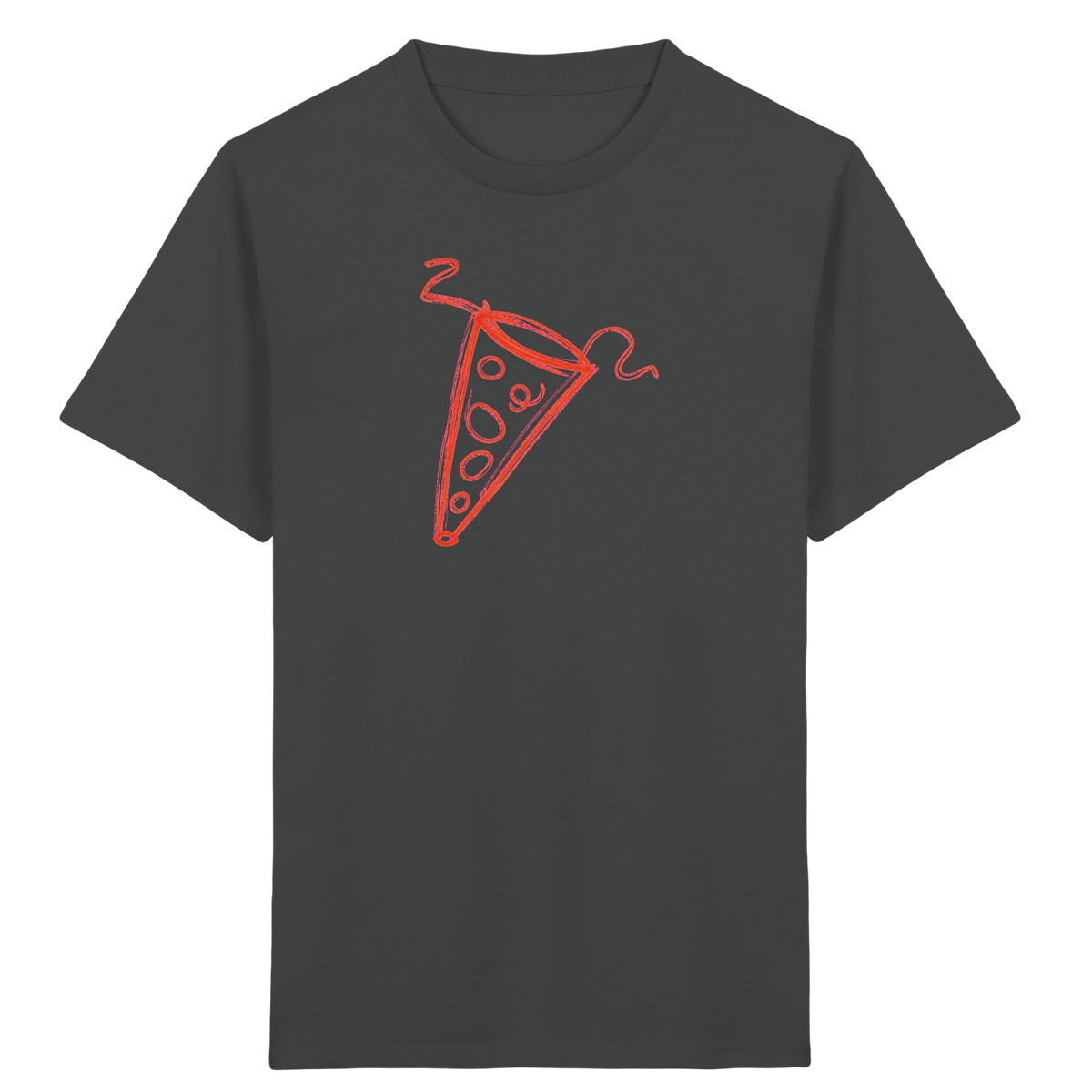 Orange Kringel Schultüte Shirt - Kinder Bio T-Shirt