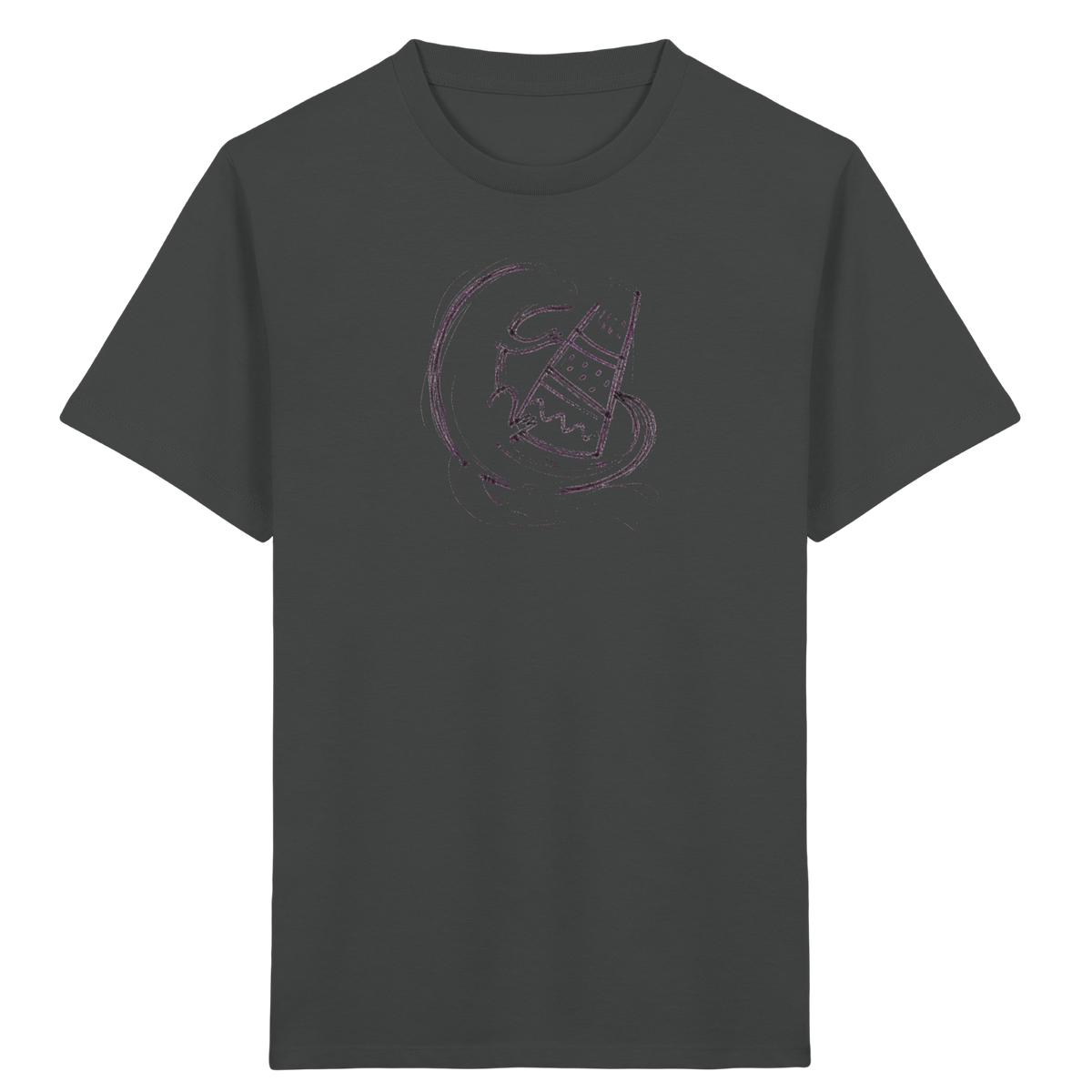 Otter mit grauer Schultüte - Kinder Bio T-Shirt