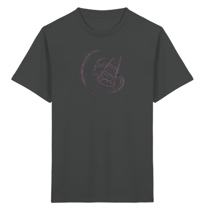 Otter mit grauer Schultüte - Kinder Bio T-Shirt