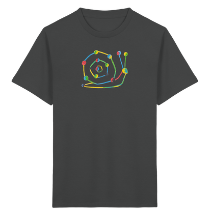 Farbpunkt Schnecke Kinder Shirt - Kinder Bio T-Shirt
