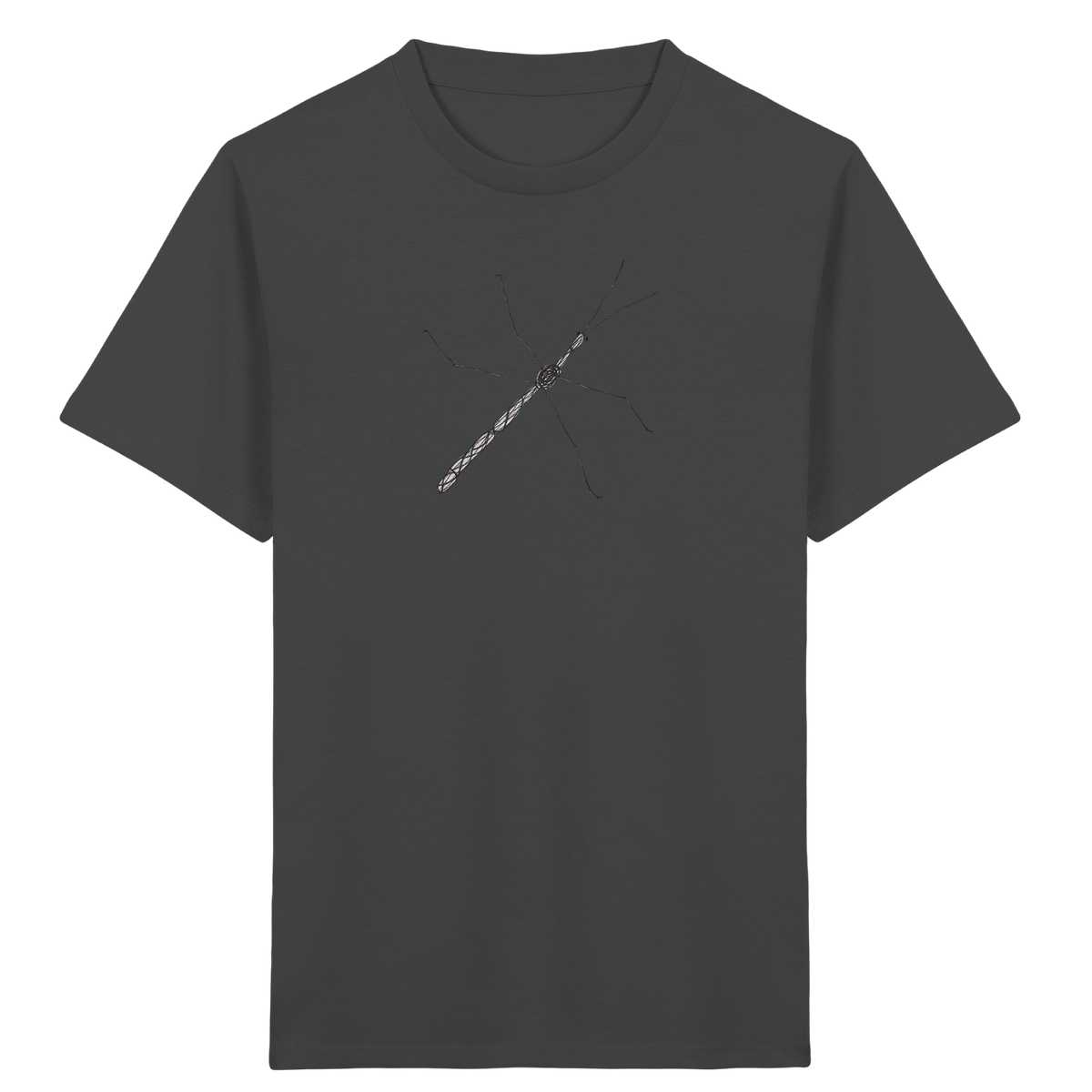 Stabheuschrecke von oben - Kinder Bio T-Shirt
