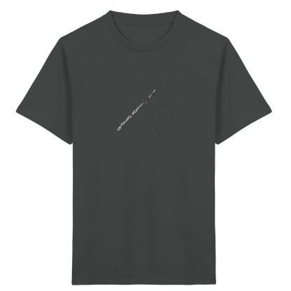 Stabheuschrecke von oben - Kinder Bio T-Shirt