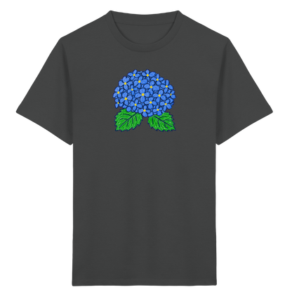 Kritzel Hortensie Kinder Shirt - Kinder Bio T-Shirt