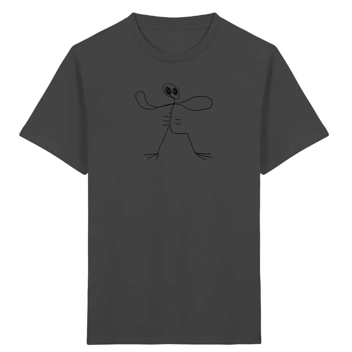 Tropfenkopf mit Stelzenbeinen - Kinder Bio T-Shirt