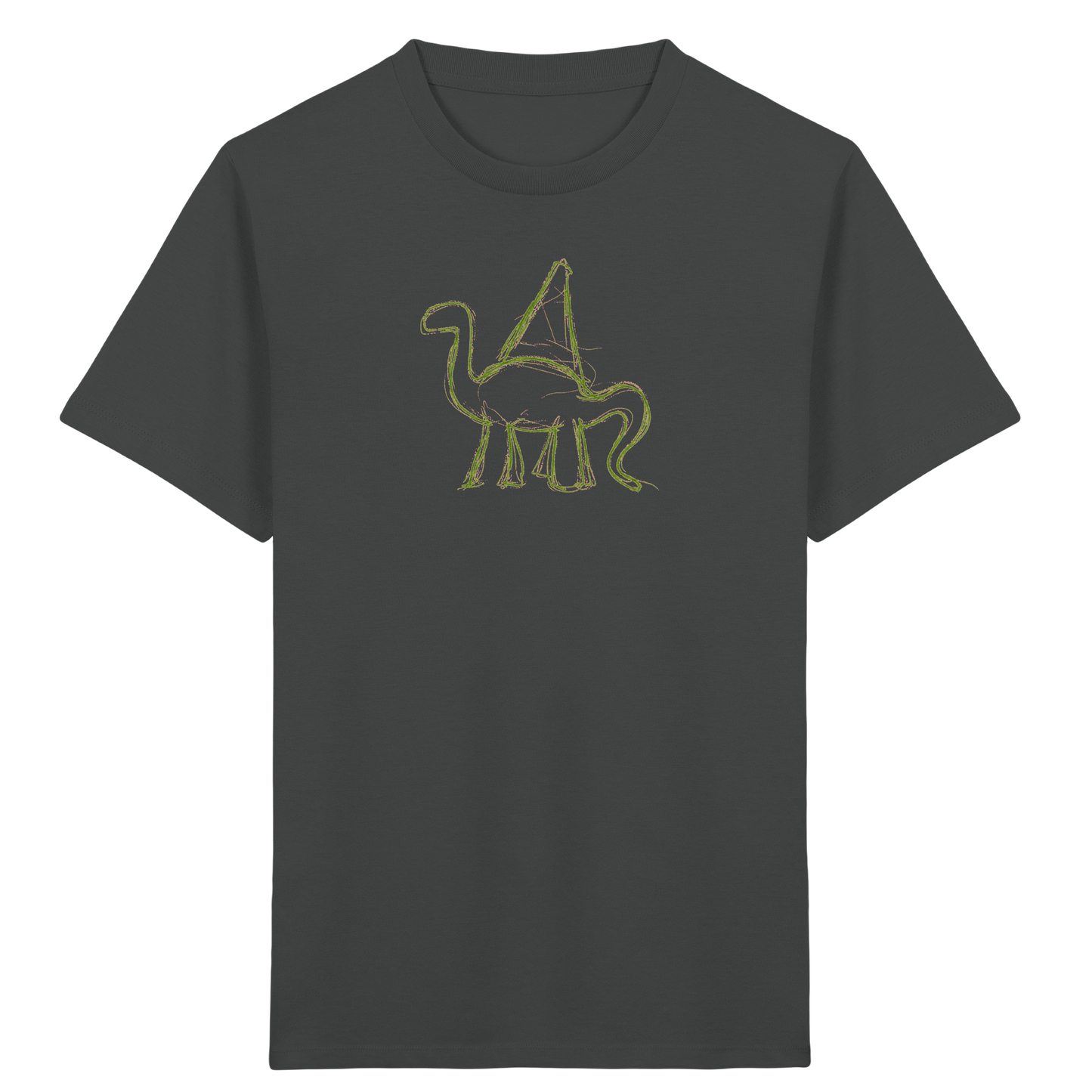 Krakeldino mit Schultüte - Kinder Bio T-Shirt
