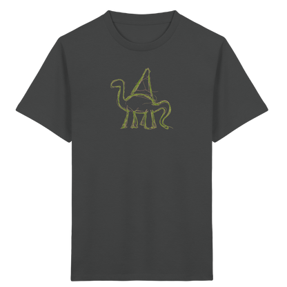 Krakeldino mit Schultüte - Kinder Bio T-Shirt