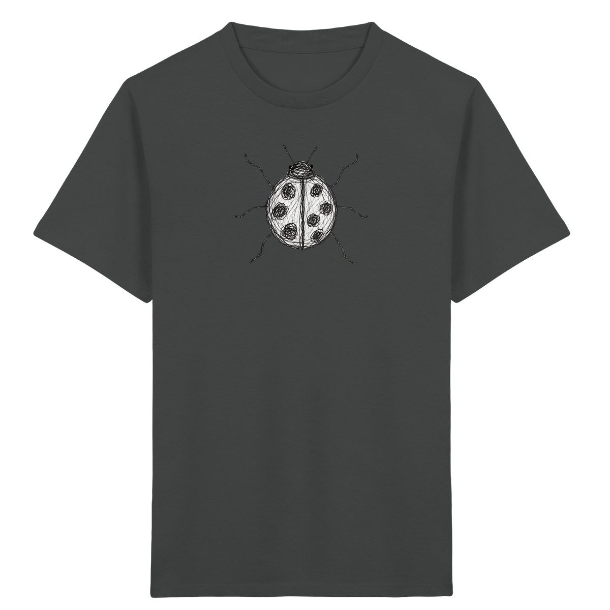 Marienkäfer von oben - Kinder Bio T-Shirt