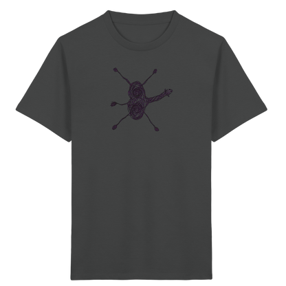 Kamel von oben gezeichnet - Kinder Bio T-Shirt