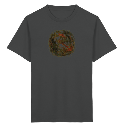 Wildes Kreide Knäuel Natur T-Shirt - Kinder Bio T-Shirt