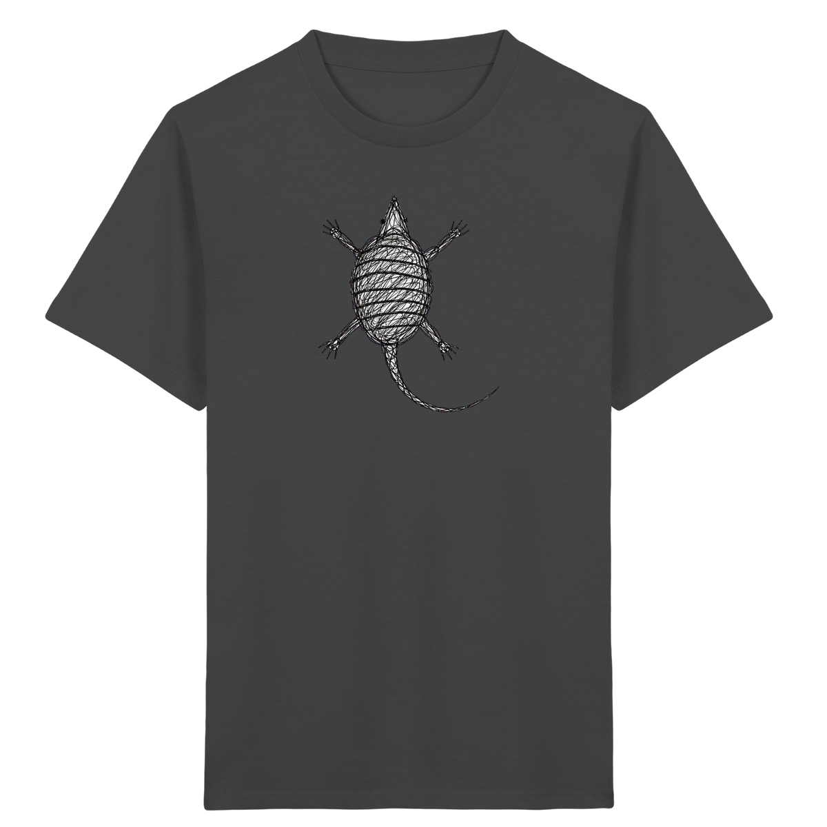 Gürteltier von oben - Kinder Bio T-Shirt
