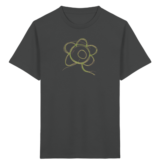 Grüner Kringelkopf für Kinder - Kinder Bio T-Shirt