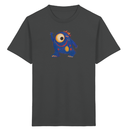 Kullerauge Kritzelmonster Kinder Shirt - Kinder Bio T-Shirt
