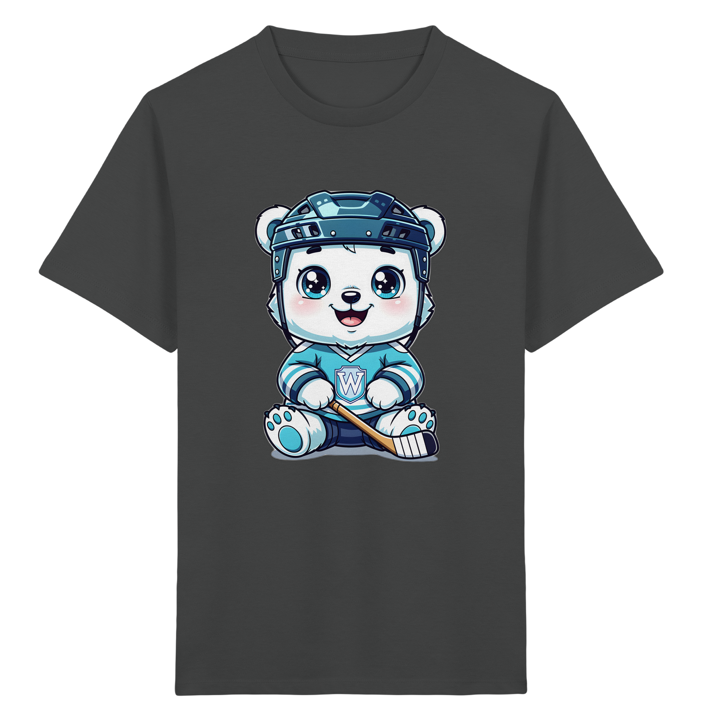 Eisbär Eishockey T-Shirt für Kinder