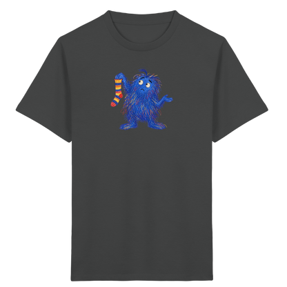 Sockensucher Monster Kinder T-Shirt - Kinder Bio T-Shirt