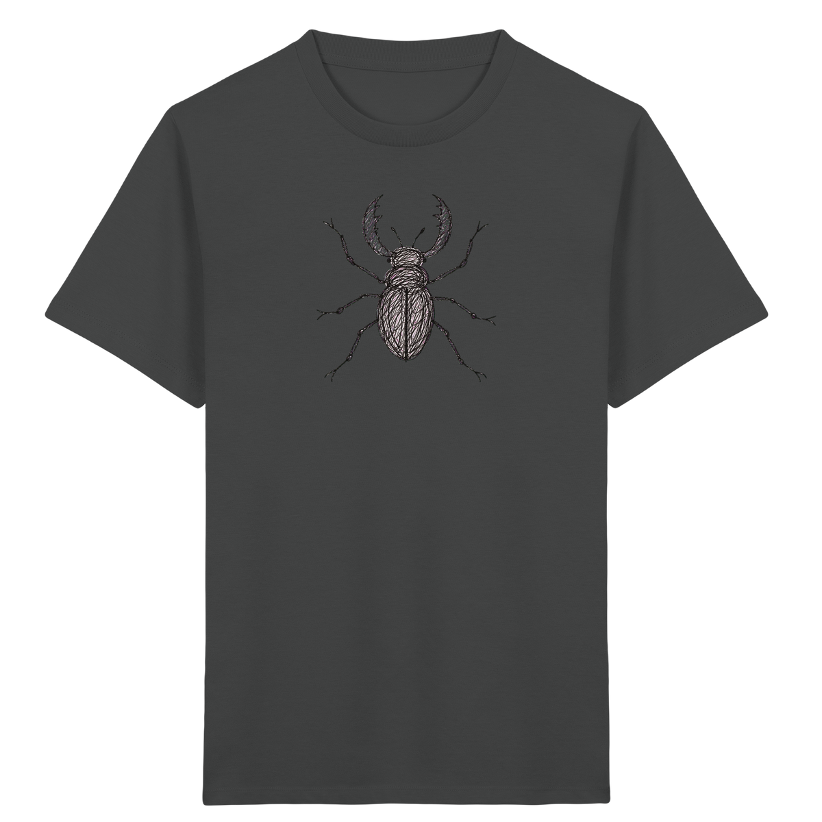 Hirschkäfer von oben - Kinder Bio T-Shirt