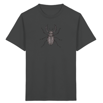 Hirschkäfer von oben - Kinder Bio T-Shirt