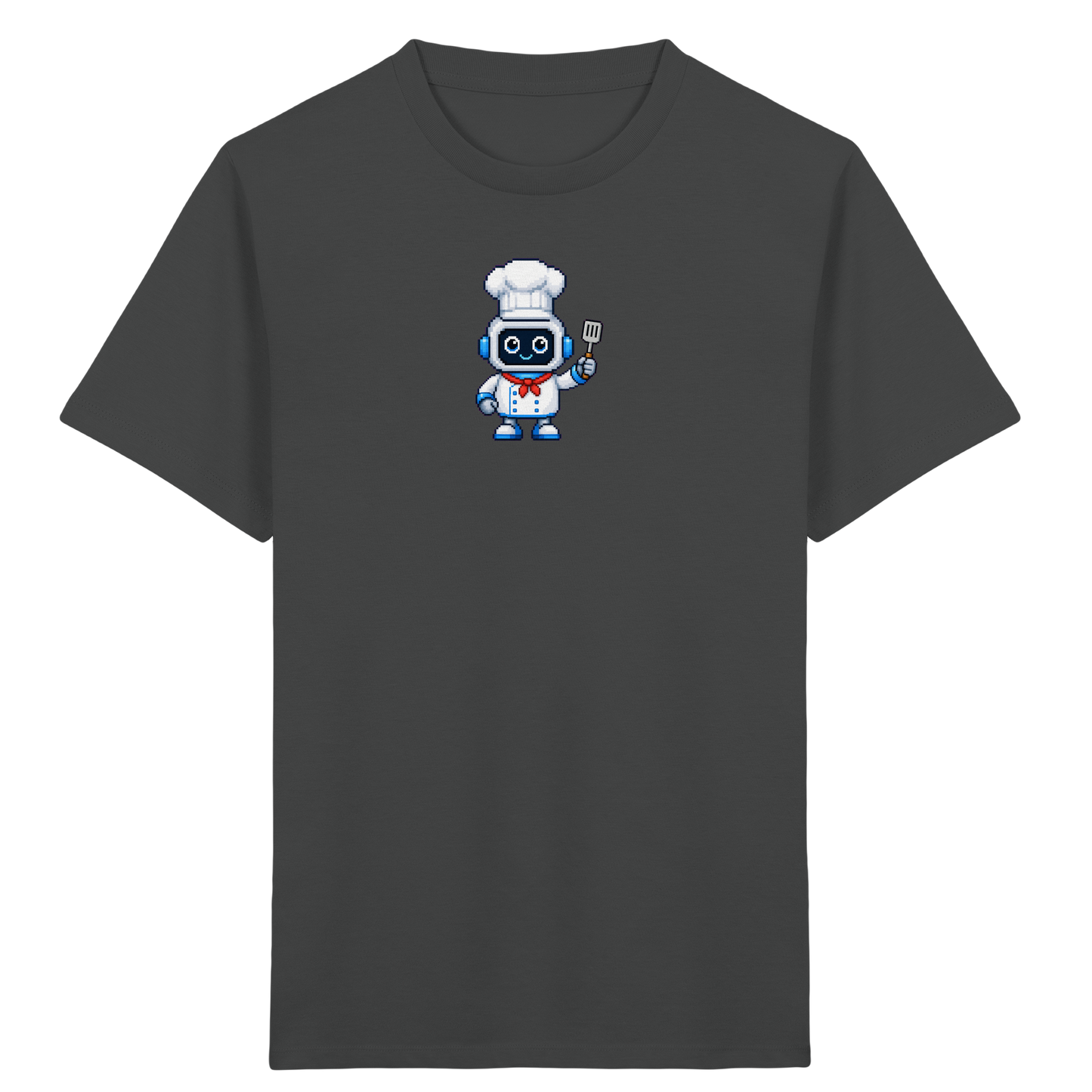 Pixel Roboter Koch: Dein Retro T-Shirt - Kinder T-Shirt