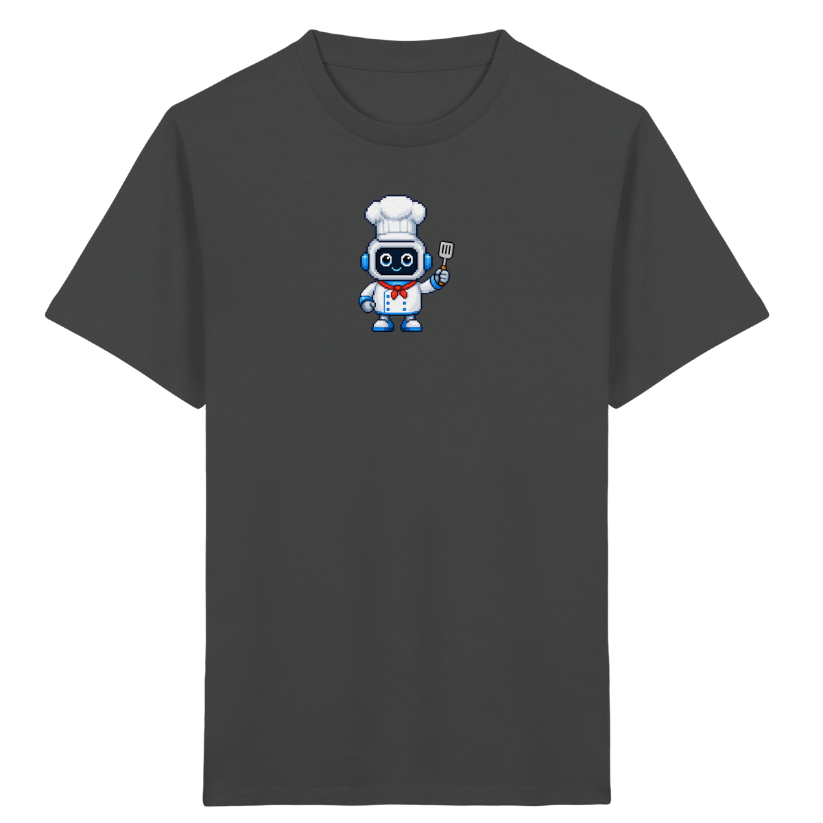 Pixel Roboter Koch: Dein Retro T-Shirt - Kinder T-Shirt