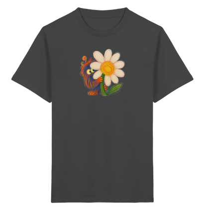 Gänseblümchen Monster Kinder T-Shirt - Kinder Bio T-Shirt