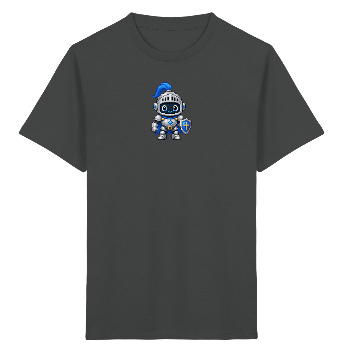 Pixel Ritter T-Shirt: Held im Spiel - Kinder T-Shirt