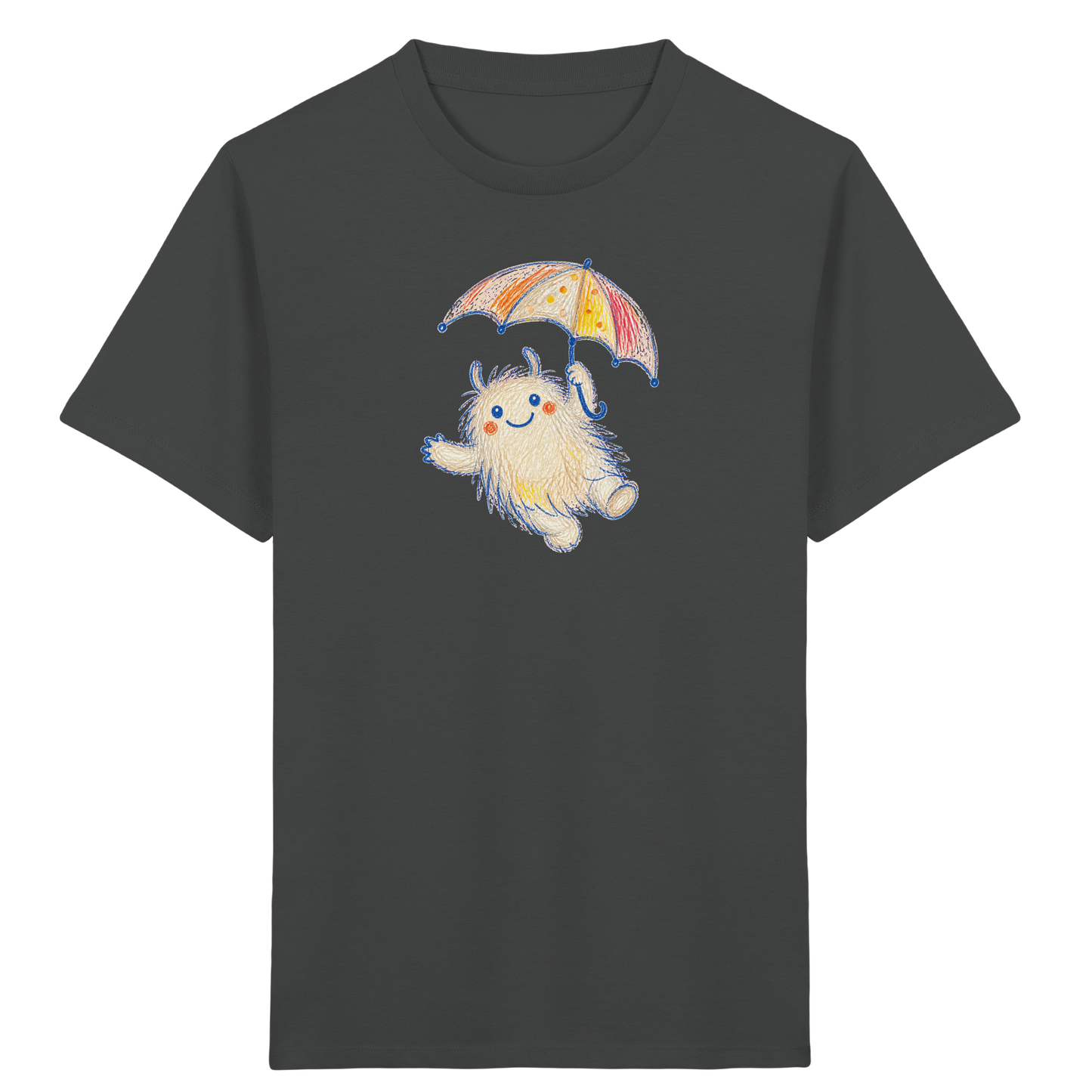 Schirmflieger Monster Kinder T-Shirt - Kinder Bio T-Shirt