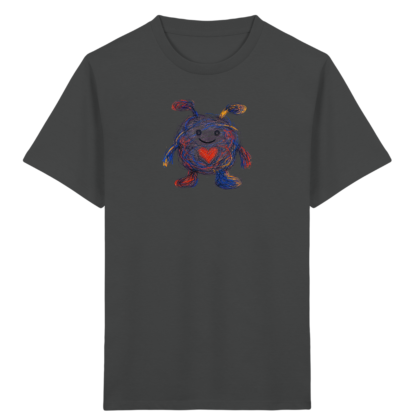 Herzknäuel Monster Kinder T-Shirt - Kinder Bio T-Shirt