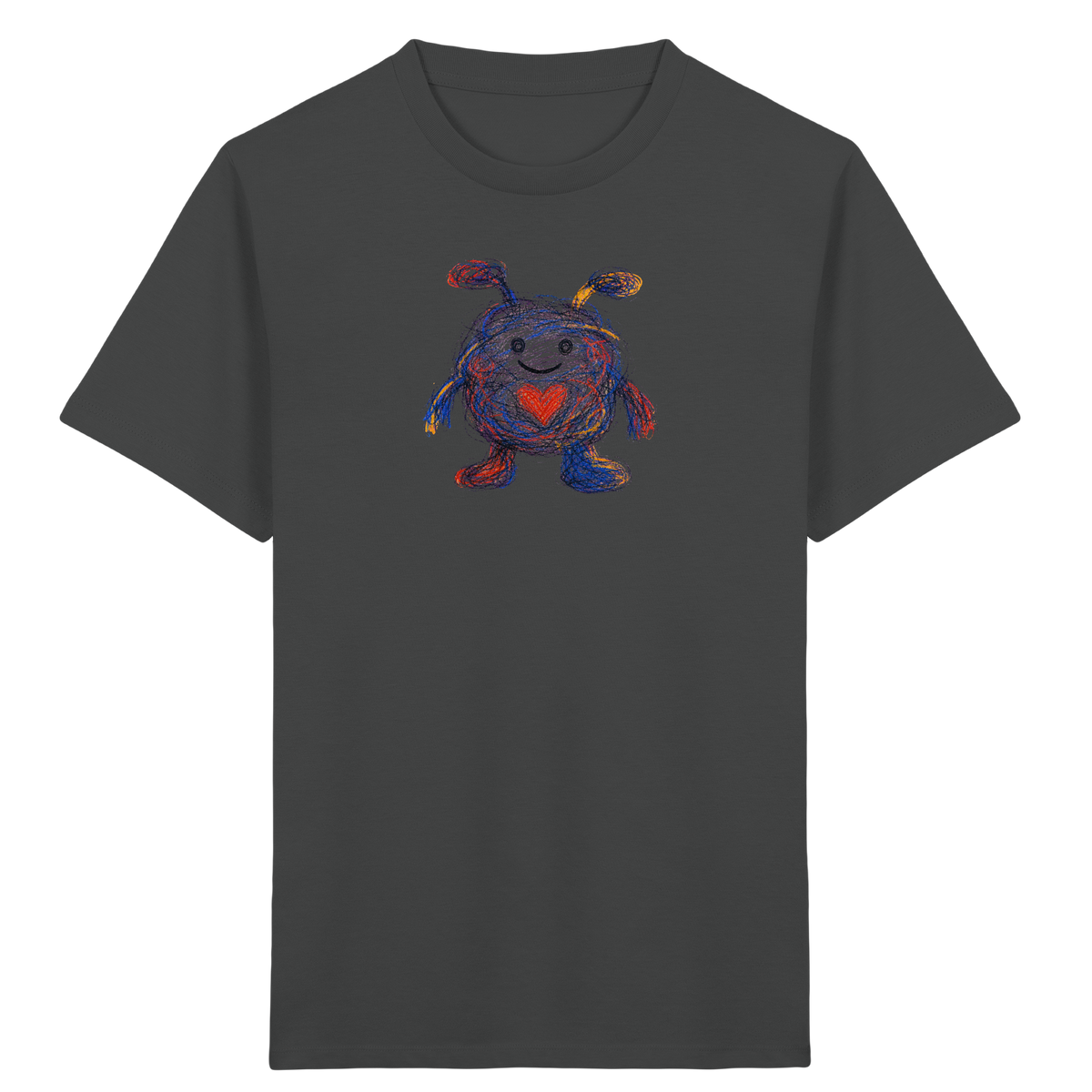 Herzknäuel Monster Kinder T-Shirt - Kinder Bio T-Shirt