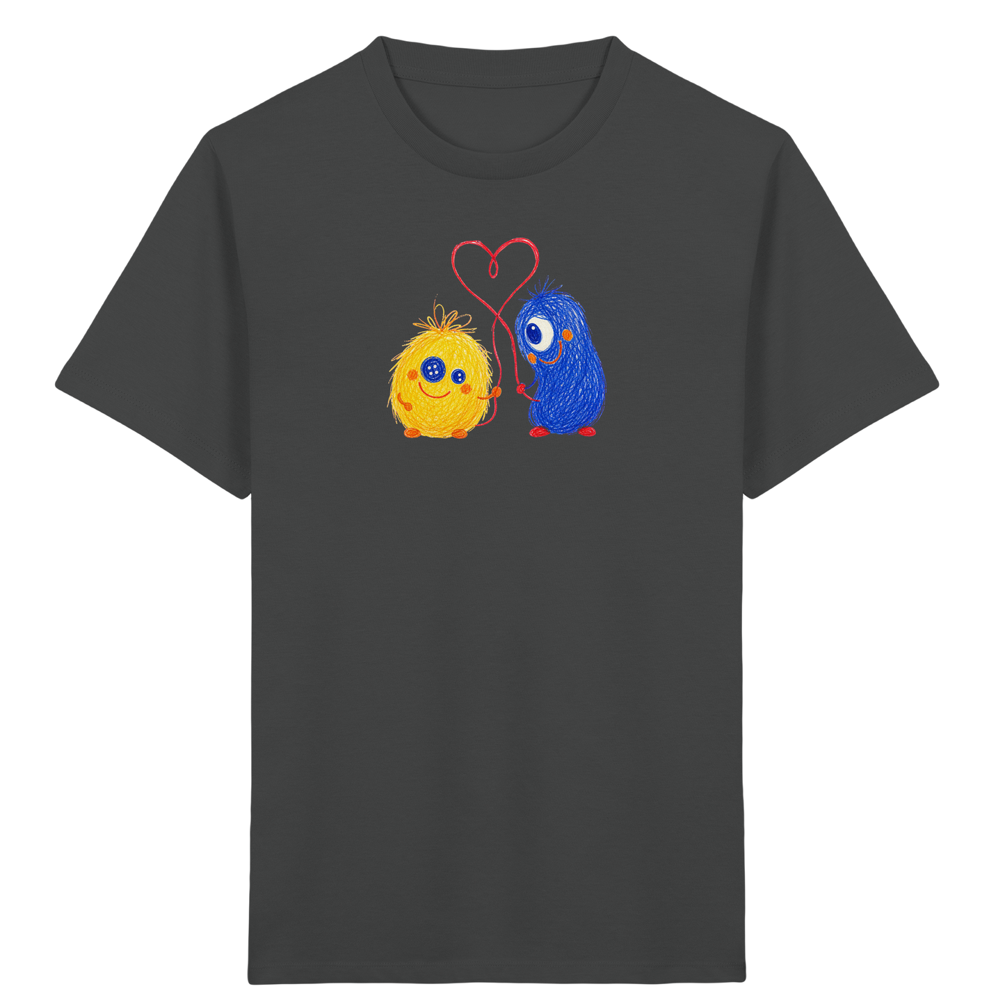 Freundschaftsfaden Monster T-Shirt - Kinder Bio T-Shirt