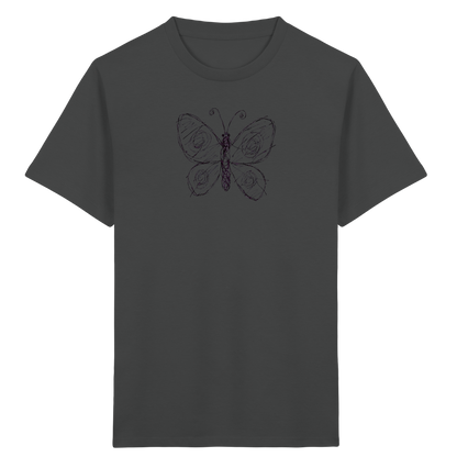 Schmetterling von oben - Kinder Bio T-Shirt