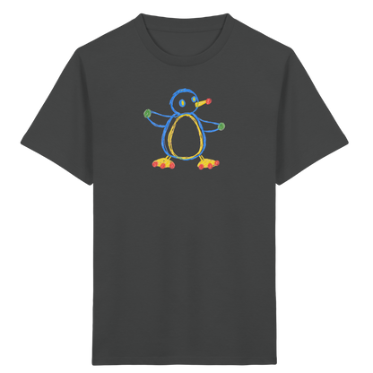 Farbpunkt Pinguin Kinder Shirt - Kinder Bio T-Shirt