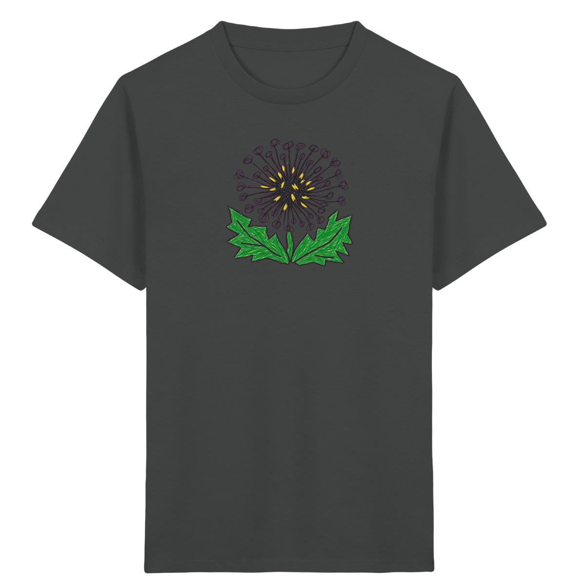 Kritzel Löwenzahn Kinder Shirt - Kinder Bio T-Shirt