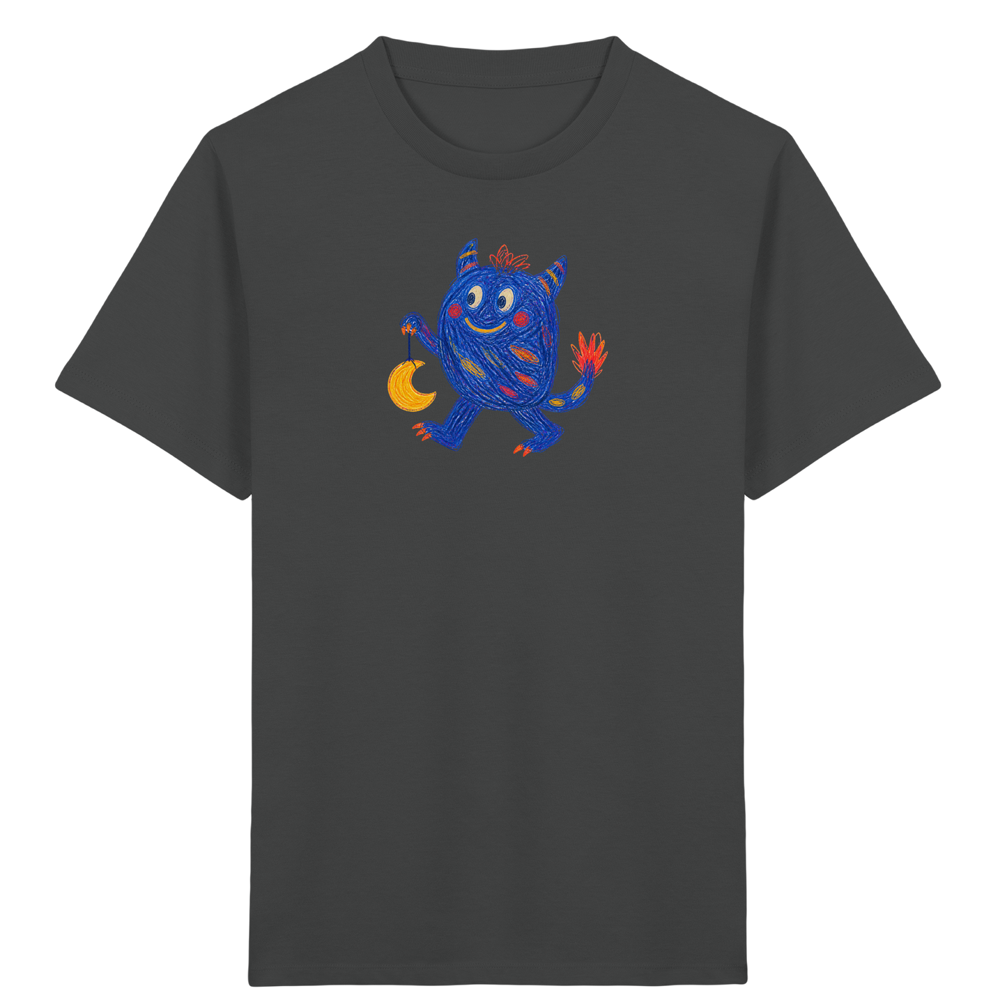 Mondlaterne Monster Kinder T-Shirt - Kinder Bio T-Shirt