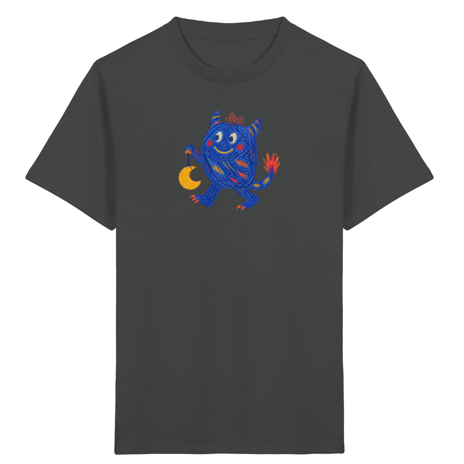 Mondlaterne Monster Kinder T-Shirt - Kinder Bio T-Shirt