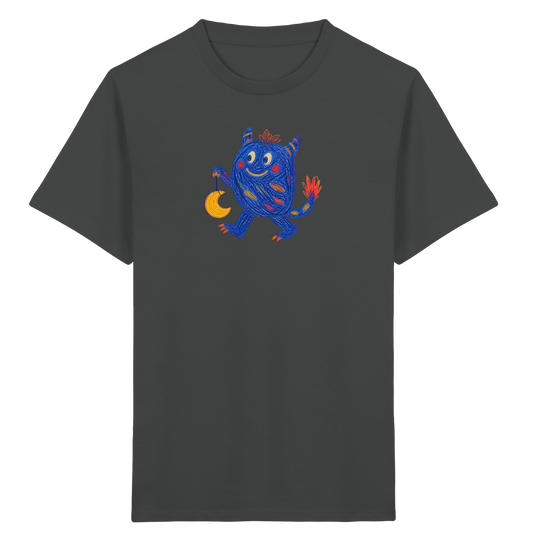 Mondlaterne Monster Kinder T-Shirt - Kinder Bio T-Shirt