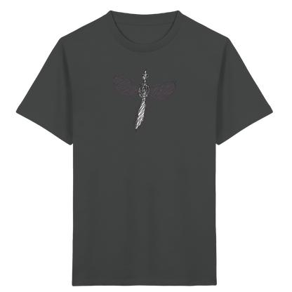 Fasan von oben gezeichnet - Kinder Bio T-Shirt