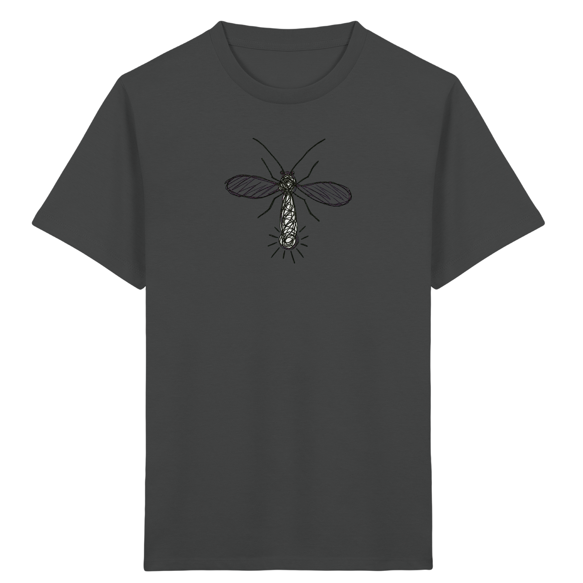 Glühwürmchen von oben - Kinder Bio T-Shirt