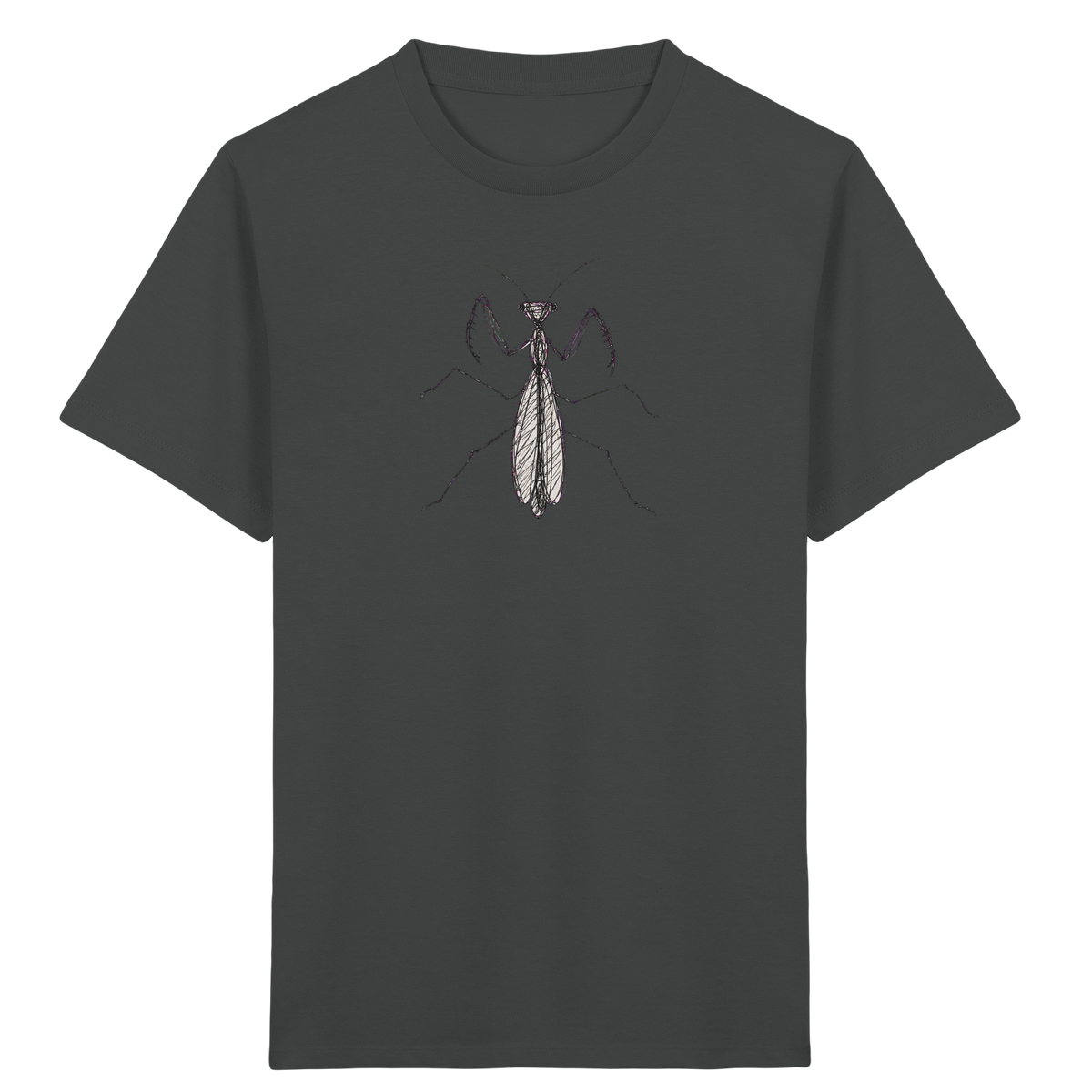 Gottesanbeterin von oben - Kinder Bio T-Shirt