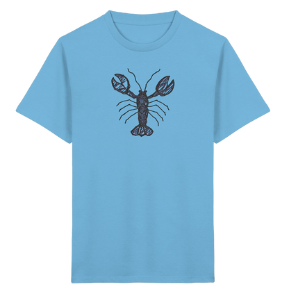 Hummer von oben gezeichnet - Kinder Bio T-Shirt