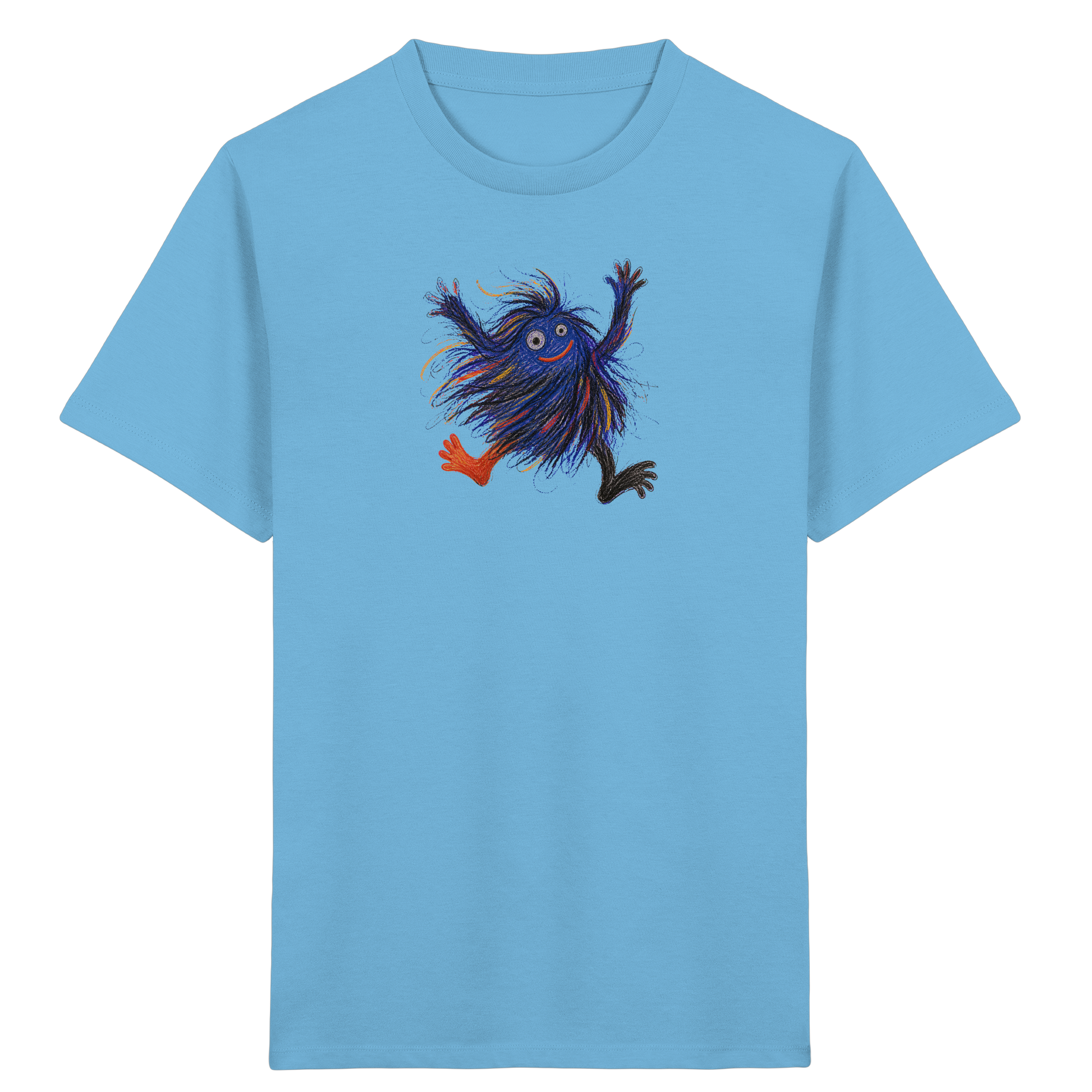 Wackelwuschel tanzt fröhlich - Kinder Bio T-Shirt