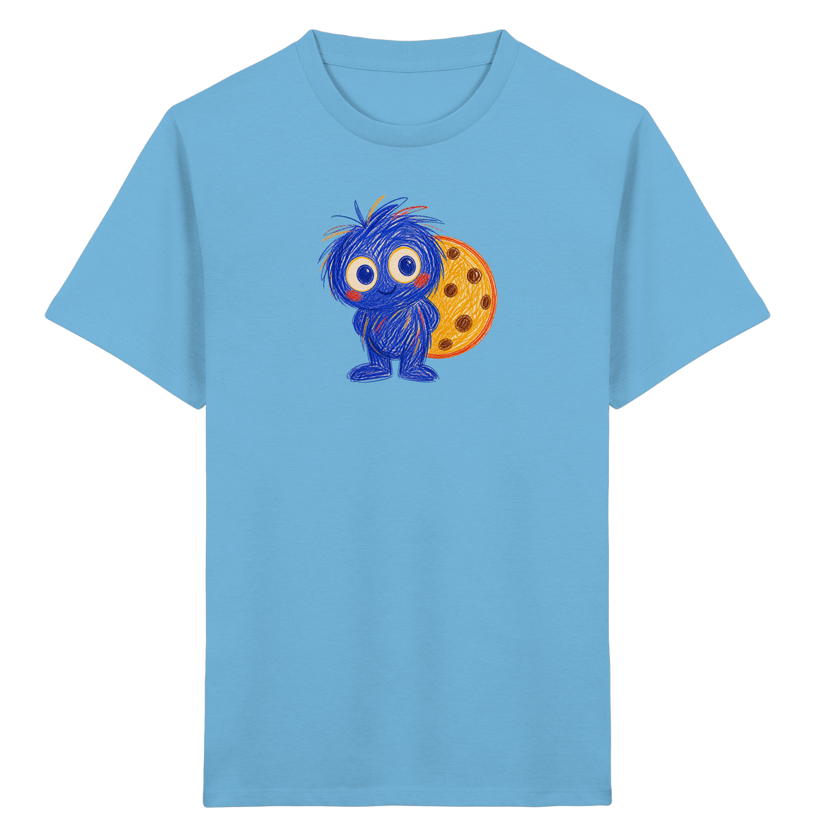 Keksverstecker Monster Kinder Shirt - Kinder Bio T-Shirt