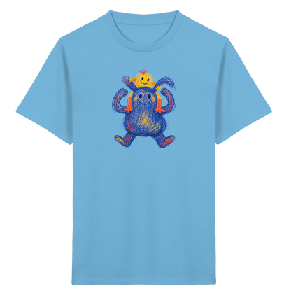 Huckepack Monster Kinder T-Shirt - Kinder Bio T-Shirt