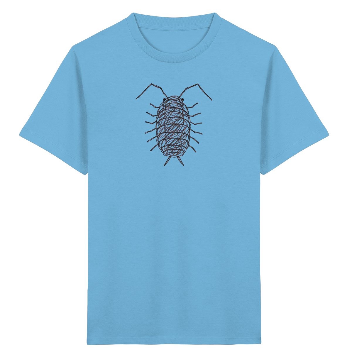 Kellerassel von oben - Kinder Bio T-Shirt
