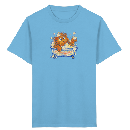 Badewannenzottel im Schaumbad - Kinder Bio T-Shirt