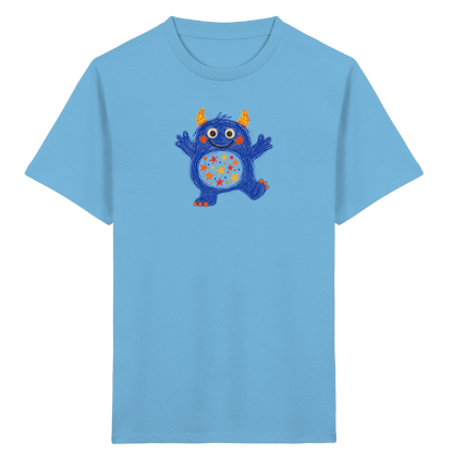 Funkelbauch Kritzelmonster Shirt - Kinder Bio T-Shirt
