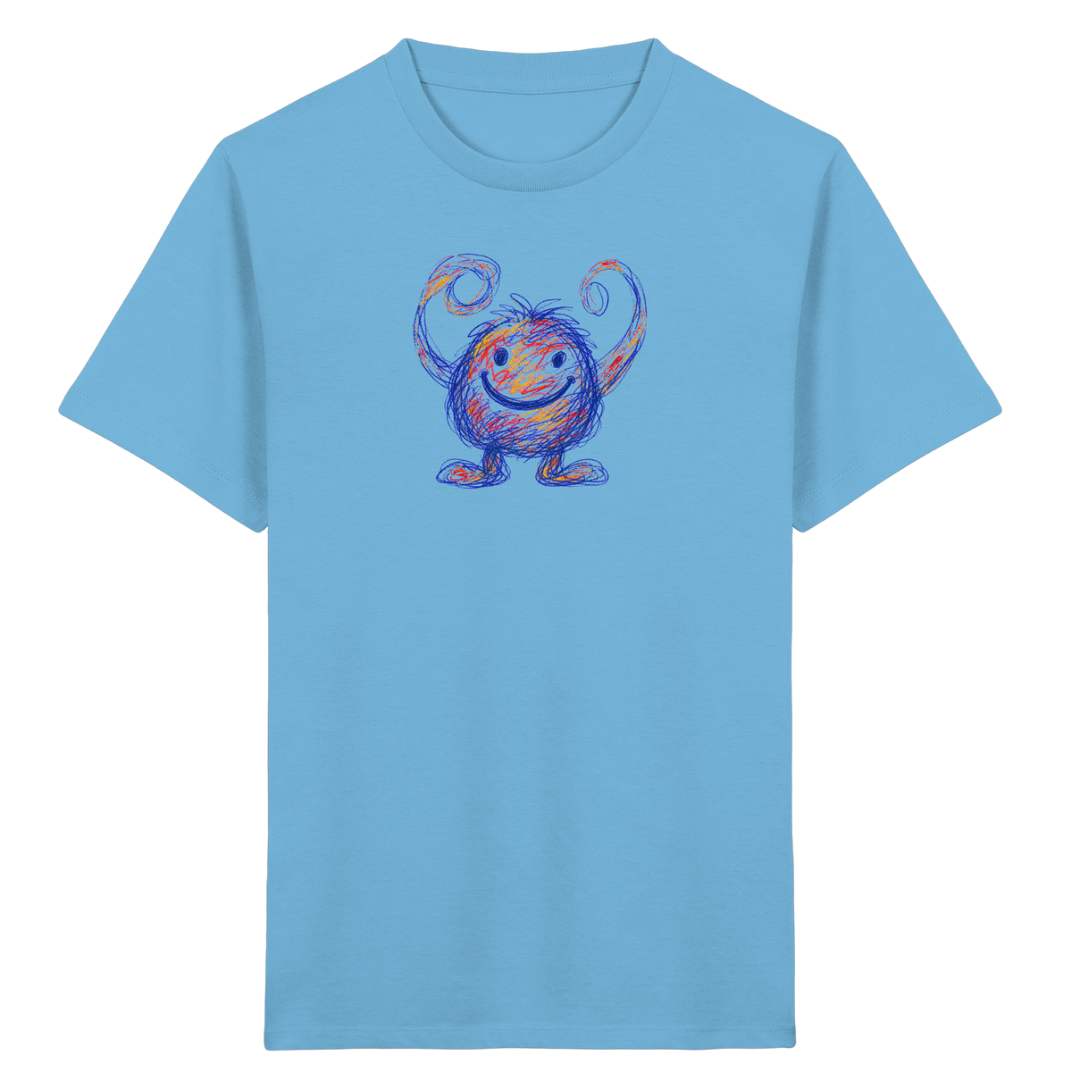 Nudelarme Kritzelmonster Shirt - Kinder Bio T-Shirt