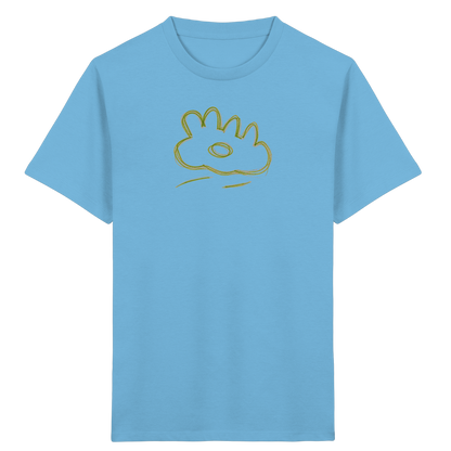 Grüne Wackelwolke Kinder T-Shirt - Kinder Bio T-Shirt