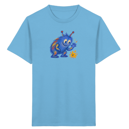 Klecksfreund Monster Kinder T-Shirt - Kinder Bio T-Shirt