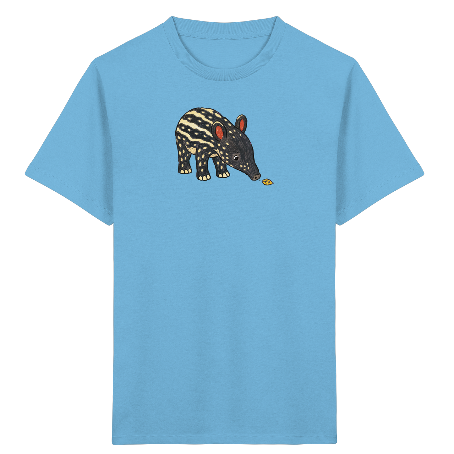 Niedliches Tapir T-Shirt fuer Kinder - Kinder Bio T-Shirt