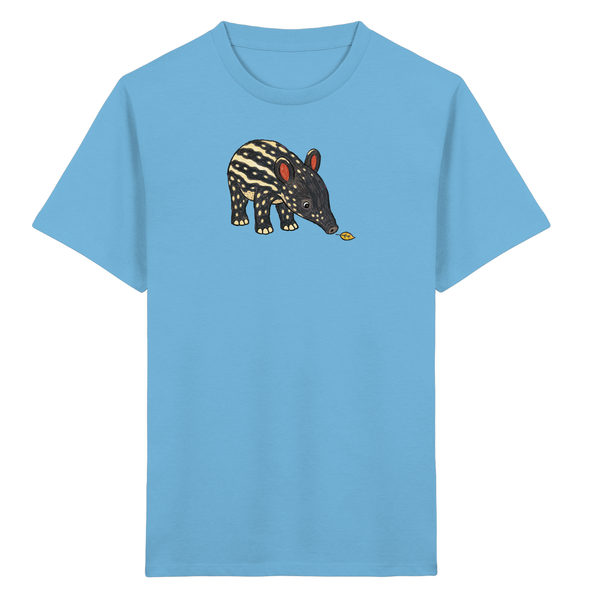 Niedliches Tapir T-Shirt fuer Kinder - Kinder Bio T-Shirt